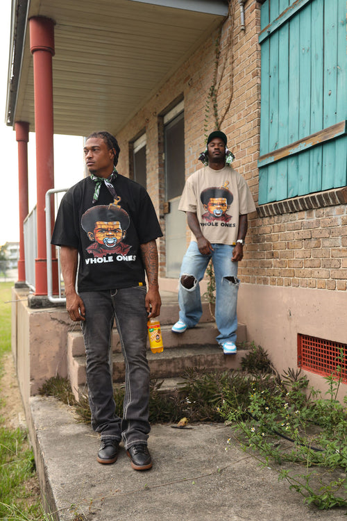 "Bricks Baby" Oversized tee