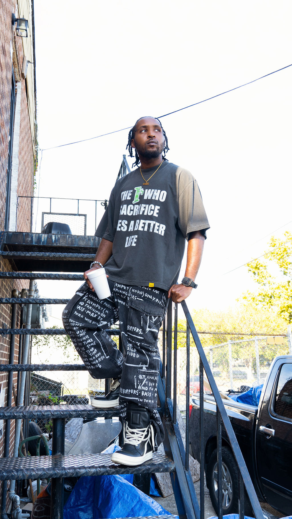 "1s Who Sacrifice" Oversized Tee