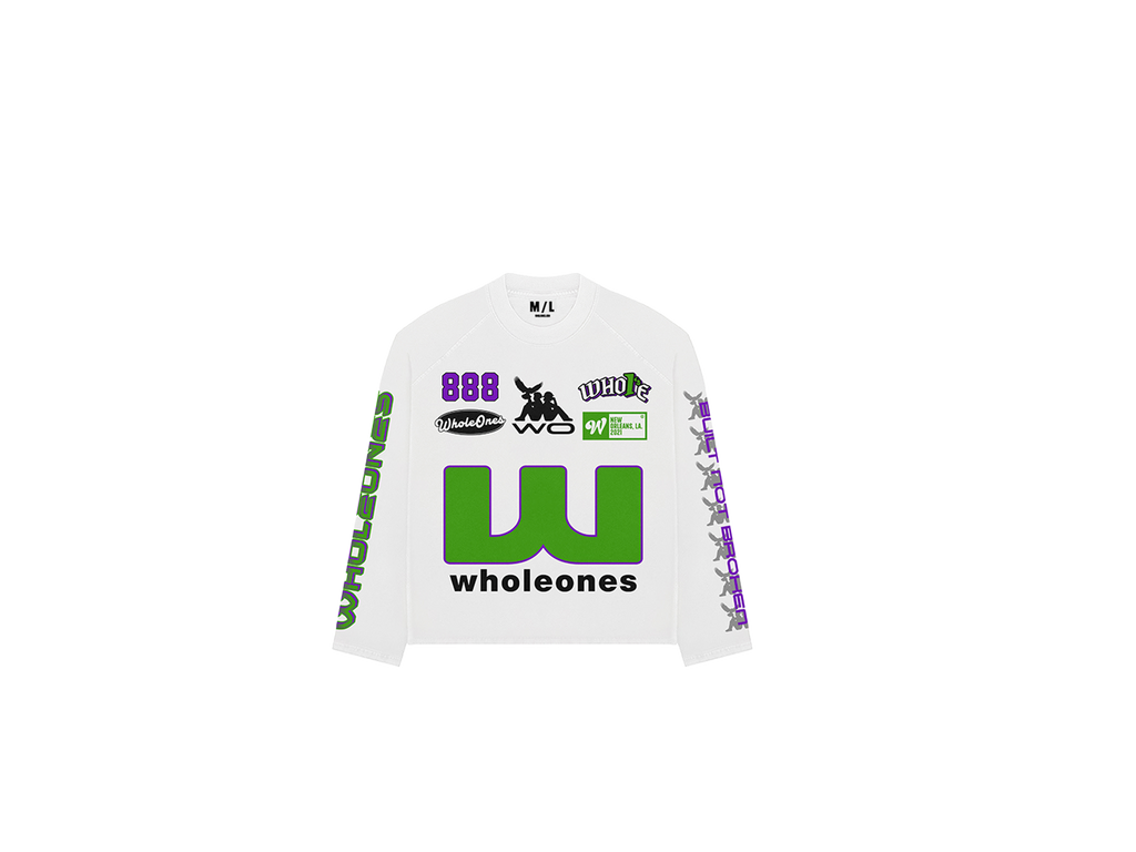 "Built Not Broken" L/S tee